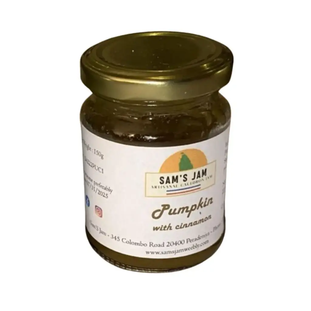 Confiture - Pumpkin with cinnamon (150g) - Sam's Jam