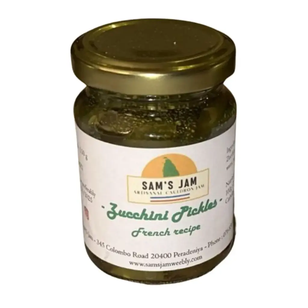 Zucchini pickles - Sam's Jam