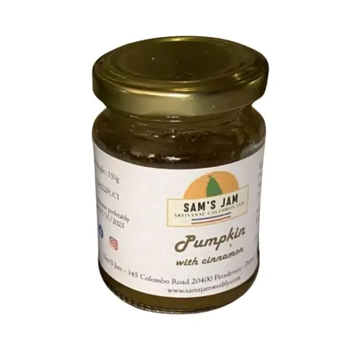 Confiture - Pumpkin with cinnamon (150g) - Sam's Jam