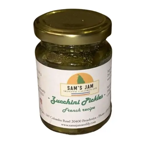 Zucchini pickles - Sam's Jam